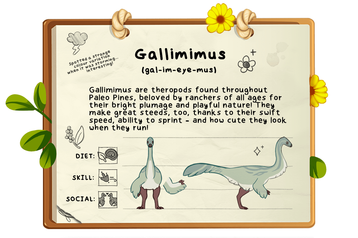 Dinodex Gallimimus